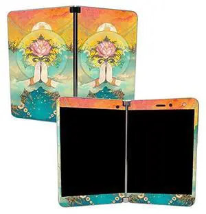 MIGHTY SKINS Skin for Microsoft Surface Duo - Divine Offering | Protective, Durable, and Unique Vinyl Decal wrap Cover | Easy to Apply, Remove, and Change Styles | Made in The USA (MISURDUO-Divine Off