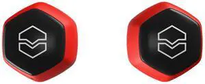 V-MODA Hexamove Lite Wireless Earbuds - Red