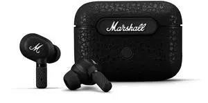 Marshall Motif True Wireless Noise Canceling Headphones, In Ear, Black