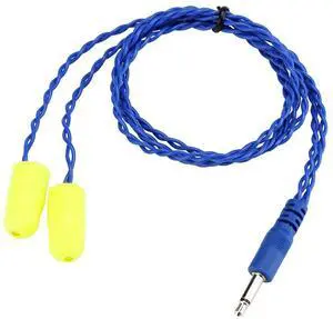 Racing Earbuds, 1 8 Plug Safety Foam Earbuds Headphones Mini Noise Reduction Foam Earbud Mono Race Receiver Earbuds for Racing Radios Communications Electronics, Connects to