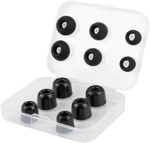 YINYOO KBEAR FT01 6 Pairs Earbud Tips and CCZ MC02 in Ear Monitor Headphone Without mic
