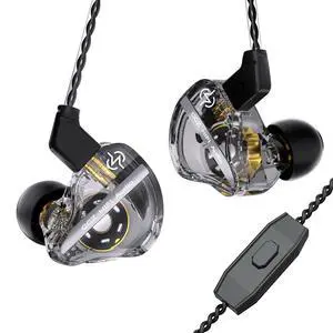 CCZ DC01 Pro in Ear Monitor and KBEAR IEM Case, Portable in Ear Monitor Case