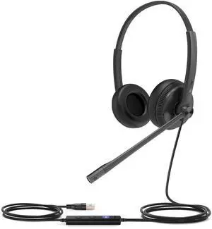 Yealink USB Headset UH34 Dual Teams Black