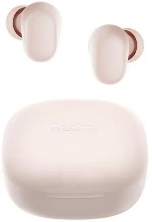 Xiaomi Redmi Buds 6 Play | 10mm Dynamic Driver | AI Noise Reduction | Up to 36-Hour Battery Life | Bluetooth® 5.4 | Touch Control - Global Version - (Pink)