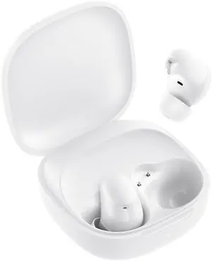 Xiaomi Redmi Buds 6 Play | 10mm Dynamic Driver | AI Noise Reduction | Up to 36-Hour Battery Life | Bluetooth® 5.4 | Touch Control - Global Version - (White)