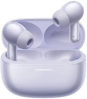 Xiaomi Redmi Buds 6 Pro, True-to-Life Audio, Hi-Res Audio with coaxial Dual Drivers, LDAC, Up to 55dB Active Noise Cancellation, Compatible with Android iPhone and Bluetooth Device (Lavender Purple)