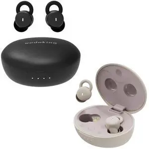 Sleeping Earbuds, Noise Blocking Sleep Headphones Small Design for Side Sleepers w/Mic No Touch Control Wireless Sleeping Buds