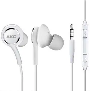 OEM Amazing Stereo Headphones for Samsung Galaxy A12 Titanium Grey - with Microphone (US Version with Warranty) (US Version with Warranty)