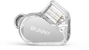 HiFiGo Tanchjim Bunny Gaming 1DD IEMs, Single Dynamic Driver with Dual Magnetic in-Ear Monitors, Crystal Clear Sound and Style for Gamers and Audio Enthusiasts (3.5mm)