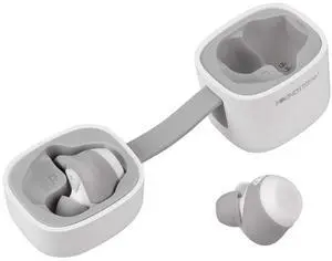 Soundstream h2GO True Wireless Earbuds with Qi Charging - White