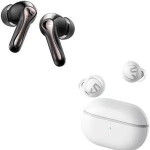 SOUNDPEATS Free2 Classic White & Air5 Pro Black