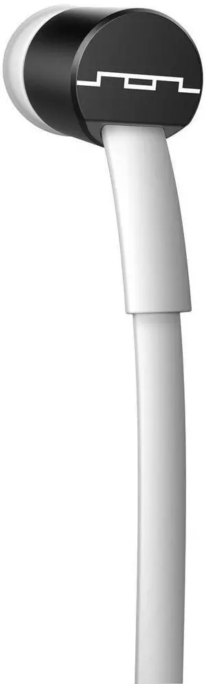 SOL REPUBLIC Jax Wired 3-Button In-Ear Headphones, Apple Compatible, Tangle Free Cable, In-Ear Noise Isolation, 4 Ear Tip Sizes, Great For Calls, 1111-31 White