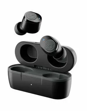 Skullcandy Jib True 2 Wireless Earbuds, Bluetooth Headphones, Up to 33 Hours Battery with Charging Case, Noise Isolating Fit, Sweat and Water Resistant, Microphone for iPhone Android - True Black