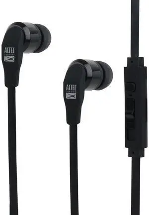 Altec Lansing MZX145-BLK-OD In-Ear X Stereo Earbuds, Black