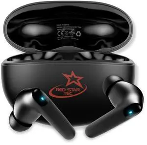 T-90 BoomSounZ Sweatproof Wireless Earbuds  ENC Noise Cancelling Ear buds with Dual Mode for Music & Gaming, Deep Bass Touch Controls, Fast Charging Long Battery Life, Secure Fit for Workouts & Calls