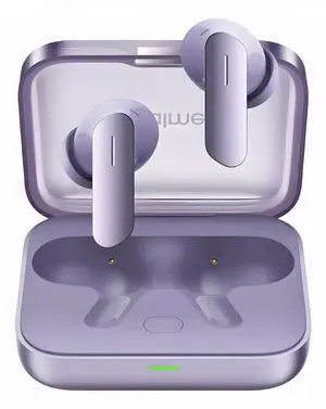 realme Air 7 True Wireless Earbuds, 52dB Active Noise Reduction, Hi-Res Sound, LHDC, 12.4mm Dynamic Bass Driver, 6 Mics Clear Call, 52H Battery, Bluetooth 5.4, IP55 Water Resistance (Lavender Purple)