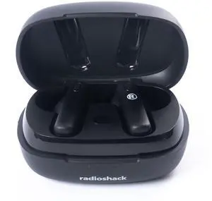 RadioShack Wireless, Active Noise Cancelling, IPX5 Water Resistant Bluetooth Earbuds with 400MAH Battery