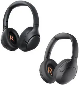 QCY H3 ANC Headphones Black + H3 LITE Headphones Black