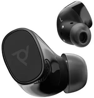 Poly  Voyager Free 20  True Wireless Earbuds in Gray - Adaptive ANC, AI Enhanced Audio and Personalized Comfort - Works with PC/Mobile.