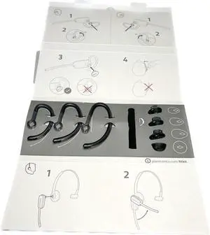 Spare Fit Kit (Earloops/Earbuds) For The Wh500 W440 W740 Cs540 - Model#: 84604-01