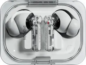 Nothing Ear (a) 2024 Bluetooth Compatible Andriod/iOS Earbuds ChatGPT Integration, 45dB Hybrid Noise Cancelling Earbuds, Equaliser, Dual Connect, 42.5H Water & dust Resistance IP54 Earbuds (White)