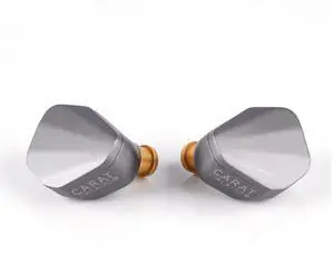 NICEHCK JIALAI Carat in Ear Monitor, 10mm Titanium DLC Dynamic in Ear Eeadphones, IEM Earphones, HiFi Wired Earbud Detachable Cable for Audiophile Musician Singer (Grey)
