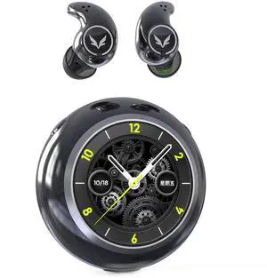 mifo Sleep Headphones, Sleep Earbuds for Side Sleepers, Sleep Buds with AMOLED Touchscreen, 8GB Storage, Active Noise Cancellation, Built-in Sleep & Meditation, White Noise, Audiobooks