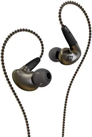 MEE audio Pinnacle P1 High Fidelity Audiophile In-Ear Headphones with Detachable Cables - EP-P1-ZN-MEE, Pinnacle P1 (Zinc)