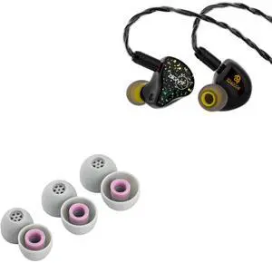 Linsoul ZiiGaat x HBB: Arcadia in Ear Monitor, 1DD+2BA Hybrid Earphone IEM, Wired Gaming Earbuds, Professional Sound Isolating Inner-Ear Monitors with Detachable IEM Cable for Musician Audiophile