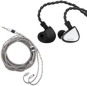 Linsoul Tripowin x 0DiBi: Vivace in Ear Monitor + Tripowin Zonie Silver Plated IEM Cable