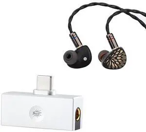 Linsoul TANGZU YuXuanJi in Ear Monitor (4.4mm) + Kiwi Ears Allegro Mini Portable IEM DAC
