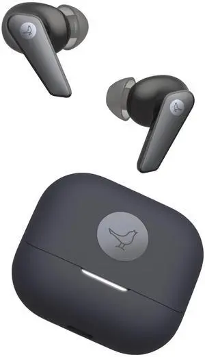 Libratone AIR+ 3 True Wireless in-Ear Headphones, Industry Leading Active Noise Cancelling, 11mm Dynamic Drivers, IP54 Rated dust and Water Resistent, 24 Hours of Battery Life (Black)
