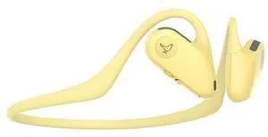 Libratone UP Open Ear Bluetooth Headphones, Weight only 23.5g, dust and Water Resistant, up to 8 Hours of Battery Life, Premium Sound for Workouts and Sports, Dual-mic AI Clear Calls (Yellow)