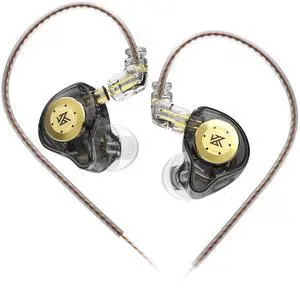 KZ EDX Pro Gaming Earbuds, HiFi IEM Earphones, Deep Bass Sound in Ear Monitor Headphones with Detachable Cable, for Audiophile Dj Singers
