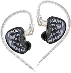 KZ AS24 Pro in-Ear Monitor Headphone, 24BA Drivers High-Performance IEM, HiFi Bass Noise Isolation Gaming Earbuds Clarity in All Frequency Stereo Sound Comfortable Earphones (Nomic)