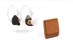 KZ ZS10 Pro X Gaming Earbuds, KZ in Ear Monitor,Upgraded 4BA 1DD KZ in Ear Monitor Headphone+in Ear Monitor Case for KBEAR Carrying Case