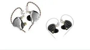 kz zs10 pro in Ear Monitor Earbuds Headphones+kz zs12 pro x Gaming Earbuds Earphones
