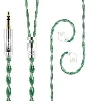 kbear aegis IEM Cable and kz za12 in Ear Monitor Headphones