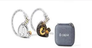 Gaming Earbuds IEM Headphone,KZ ZS10 PRO in Ear Monitor IEM Headphone+in Ear Monitor Case for KBEAR Carrying Case IEM Headphones