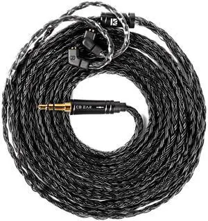 kbear st24 Plus 2.0m Long IEM Cable and kz zs10 pro x in Ear Monitor Headphones