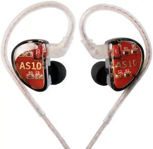 kz as10 in Ear Monitor Headphones and kbear bt5 Earphones Cable