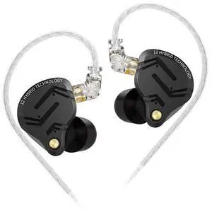kz zs12 pro x in Ear Monitor Headphones and tri IEM Cable