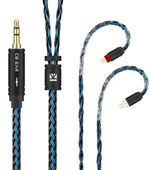 Kbear ST16 Plus 2 Pin 2m IEM Cable and kz zsx in Ear Monitor Headphones