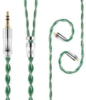 Kinboofi kbear aegis 2 pin IEM Cable and ccz dc02 in Ear Monitor Headphones