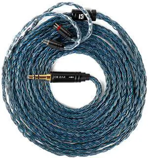 Kinboofi kbear st24 Plus 2.0 Long in Ear Monitor Cable and 1 Pack Earphones Storage case