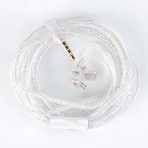 kz zar in Ear Monitor Headphones with mic and ccz up01 2m IEM Cable