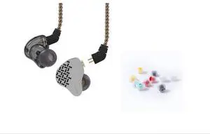 Kinboofi KBEAR Rosefinch Wired Headphone,5m Silicon Composite Biological Diaphragm DD Stereo Earphone+5 Pairs KBEAR 07 Ear Tips