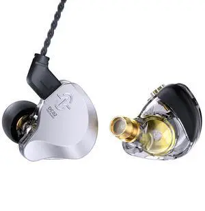 CCZ DC02 in Ear Monitor Wired IEM Headphones for System and Kbear 07 eartipes