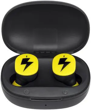 eKids Wireless Earbuds with Microphone, Bluetooth Earbuds with Charging Case Designed for School, Home, or Travel (Pokemon)