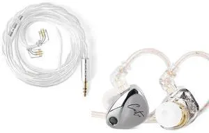 KZ Castor Earbuds and KBEAR Glint IEM Cable QDC 3.5MM
